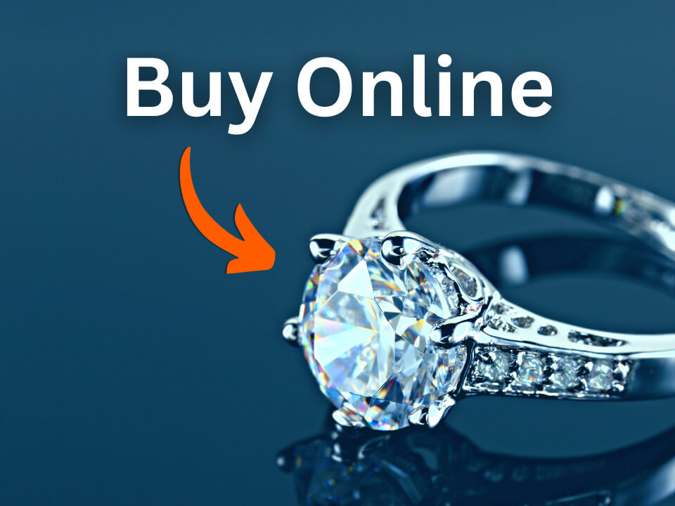 Buy diamond engagement ring online